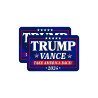 Trump Vance 2024 Set 1 - 10 Pack Yard Signs - Each Sign is 24" x 16" Single-Sided and Comes with Metal Stake Made in The USA