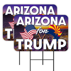 Arizona For Trump 2 Pack...