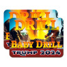 Drill Baby Drill - Trump 2024 2 Pack Car Magnet 15" x 11"