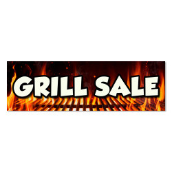 GRILL SALE Vinyl Banner...