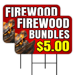 Firewood Bundles $5 2 Pack...