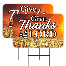 Give Thanks To The Lord -...