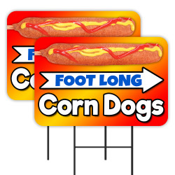 Foot Long Corn Dogs 2 Pack...