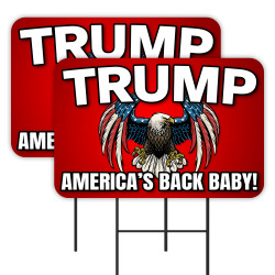 Trump - America's Back Baby...