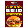 Smash Burgers Economy A-Frame Sign