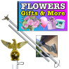 Flowers Gifts & More Premium 3x5 Flag 3x5 foot Flag OR Optional Flag with Mounting Kit