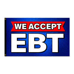 We Accept EBT Premium 3x5...