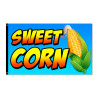 Sweet Corn Premium 3x5 Flag 3x5 foot Flag OR Optional Flag with Mounting Kit