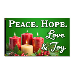 Peace Hope Love Joy -...