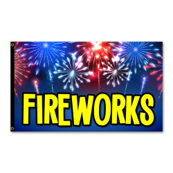 Fireworks Premium 3x5 Flag...