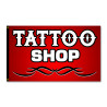 TATTOO SHOP Premium 3x5 Foot Flag OR Optional Flag with Mounting Kit