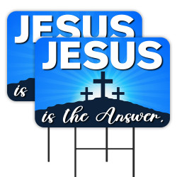 Jesus Is The Answer 2 Pack...