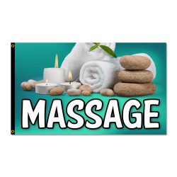 MASSAGE Premium 3x5 Flag...