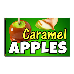 Caramel Apples Premium 3x5 Flag 3x5 foot Flag OR Optional Flag with Mounting Kit