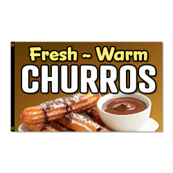 CHURROS Premium 3x5 Flag 3x5 foot Flag OR Optional Flag with Mounting Kit