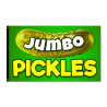 Jumbo Pickles Premium 3x5 Flag 3x5 foot Flag OR Optional Flag with Mounting Kit