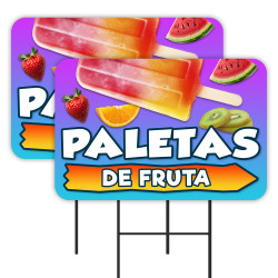 Paletas De Fruta - Fruit...