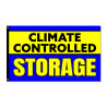 Climate Controlled Storage - Blue Premium 3x5 Flag 3x5 foot Flag OR Optional Flag with Mounting Kit