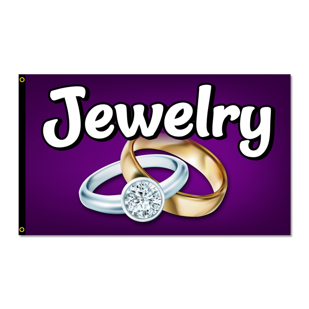 Jewelry Premium 3×5 Flag 3×5 foot Flag OR Optional Flag with Mounting Kit
