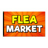 Flea Market - Swap Meet Premium 3x5 Foot Flag OR Optional Flag with Mounting Kit