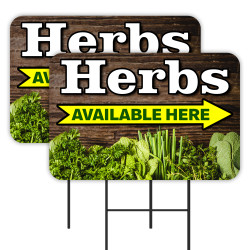 Herbs 2 Pack Double-Sided...