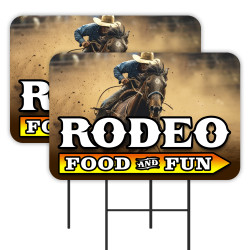 Rodeo 2 Pack Double-Sided...