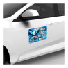 Happy 250th Birthday America - USA July 4th 2 Pack Car Magnet 15" x 11"