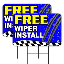 Free Windshield Wiper...