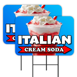 Italian Cream Soda 2 Pack...