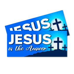 Jesus Is The Answer Car...