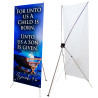 Unto Us A Child Is Born - Jesus Christmas 2.5' x 6' X-Banner Kit (Printed in the USA)