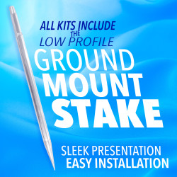 Fruit Premium Windless Feather Flag Bundle (Complete Kit) OR Optional Replacement Flag Only