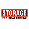 RV Boat Storage Vinyl Banner with Optional Sizes (Made in the USA)