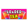 Leaded Tea Vinyl Banner with Optional Sizes (Made in the USA)