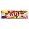 Fruit Vinyl Banner with Optional Sizes (Made in the USA)