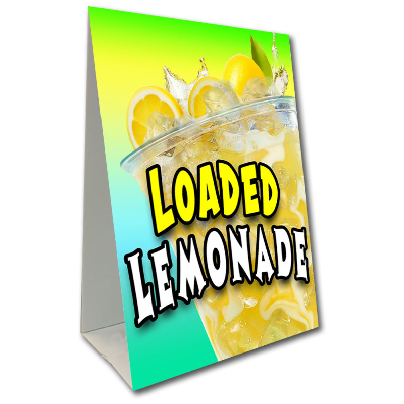 Loaded Lemonade Economy A-Frame Sign