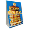 Hot & Tasty Pancakes Economy A-Frame Sign