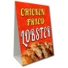 Chicken Fried Lobster Economy A-Frame Sign