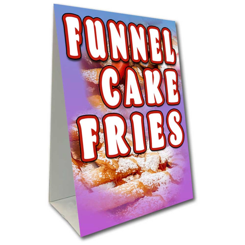 Funnel Cake Fries Economy A-Frame Sign