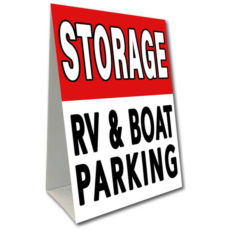 RV and Boat Storage Economy A-Frame Sign