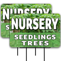 Nursery Seedlings and Trees...