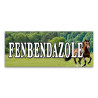 Fenbendazole Vinyl Banner with Optional Sizes (Made in the USA)