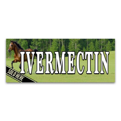 Ivermectin Vinyl Banner...