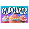CUPCAKES Premium 3x5 Flag OR Optional Flag with Mounting Kit