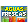 Aguas Frescas Premium 3x5 Flag OR Optional Flag with Mounting Kit
