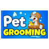 Pet Grooming Premium 3x5 Flag OR Optional Flag with Mounting Kit