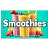 Smoothies Premium 3x5 Foot Flag OR Optional Flag with Mounting Kit