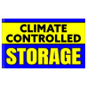 Climate Controlled Storage - Blue Premium 3x5 foot Flag OR Optional Flag with Mounting Kit
