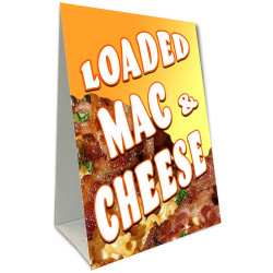 Loaded Bacon Mac & Cheese Economy A-Frame Sign