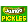 Jumbo Pickles Premium 3x5 foot Flag OR Optional Flag with Mounting Kit